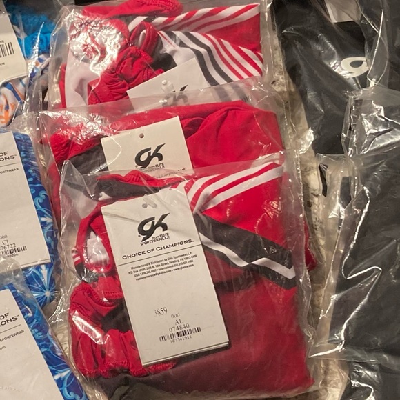 Red & Black NWT GK leotard *PRICE IS FIRM* - Picture 2 of 2